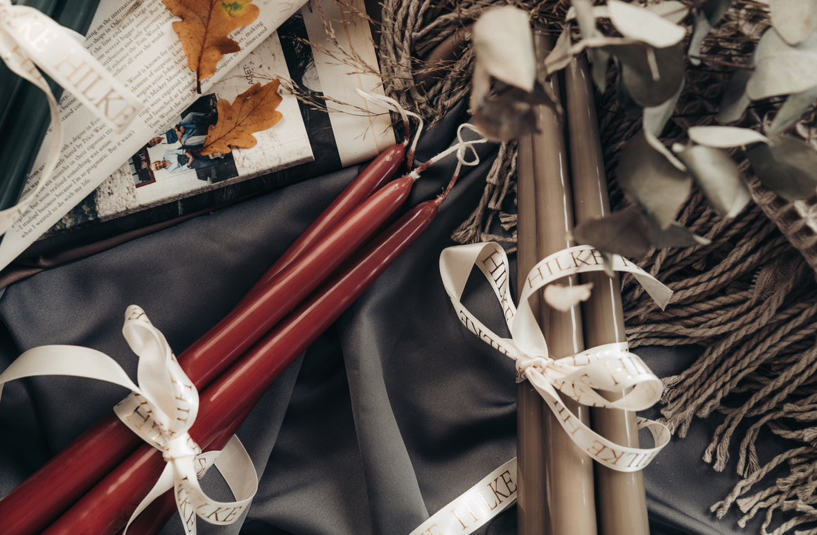 Herrgårdsljus Lin 2-pack