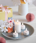 Moods & More Tealight, white  2-pack