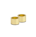 Light candleholder taper, Matte brass, 2-pack