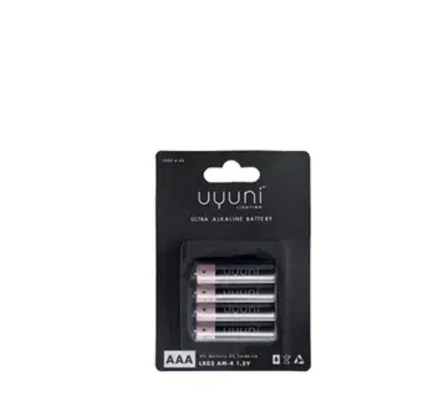 UYUNI AAA-batteri, 4-pack
