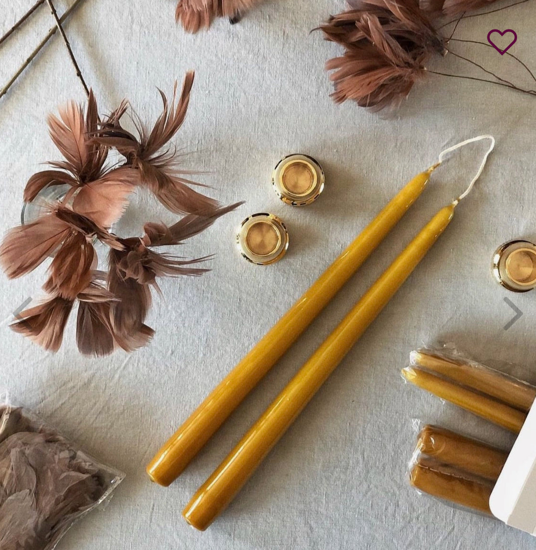 Herrgårdsljus Saffran