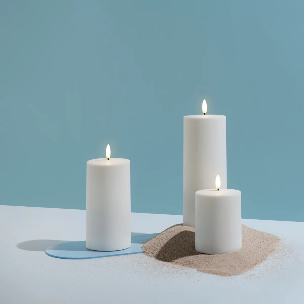 MM Outdoor LED pillar candle 74 x 100 cm