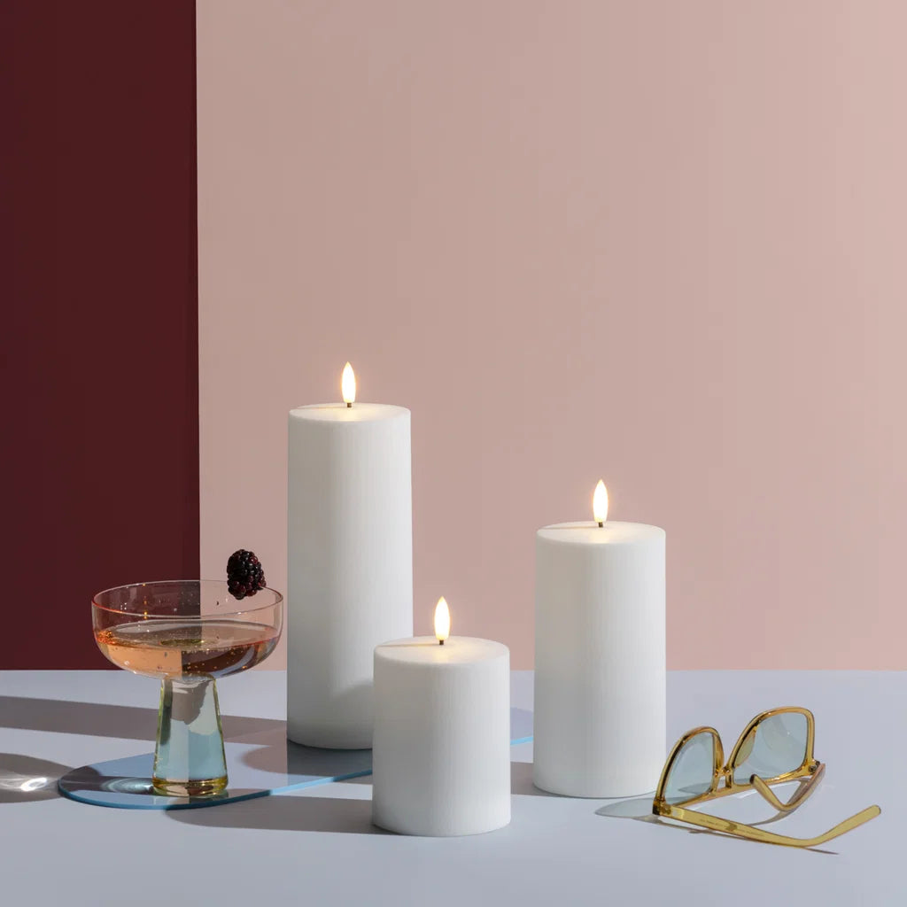 MM Outdoor LED pillar candle 74 x 150 cm