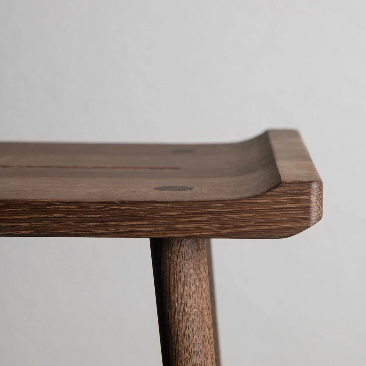 EKTA LIVING -  Scala bench, Smoked Oak 124x35x45