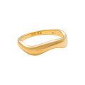 Ring, Lignano 1 i förgyllt silver