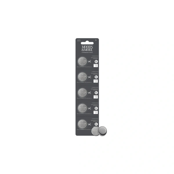 Moods & More, batterier CR2450, 5-pack