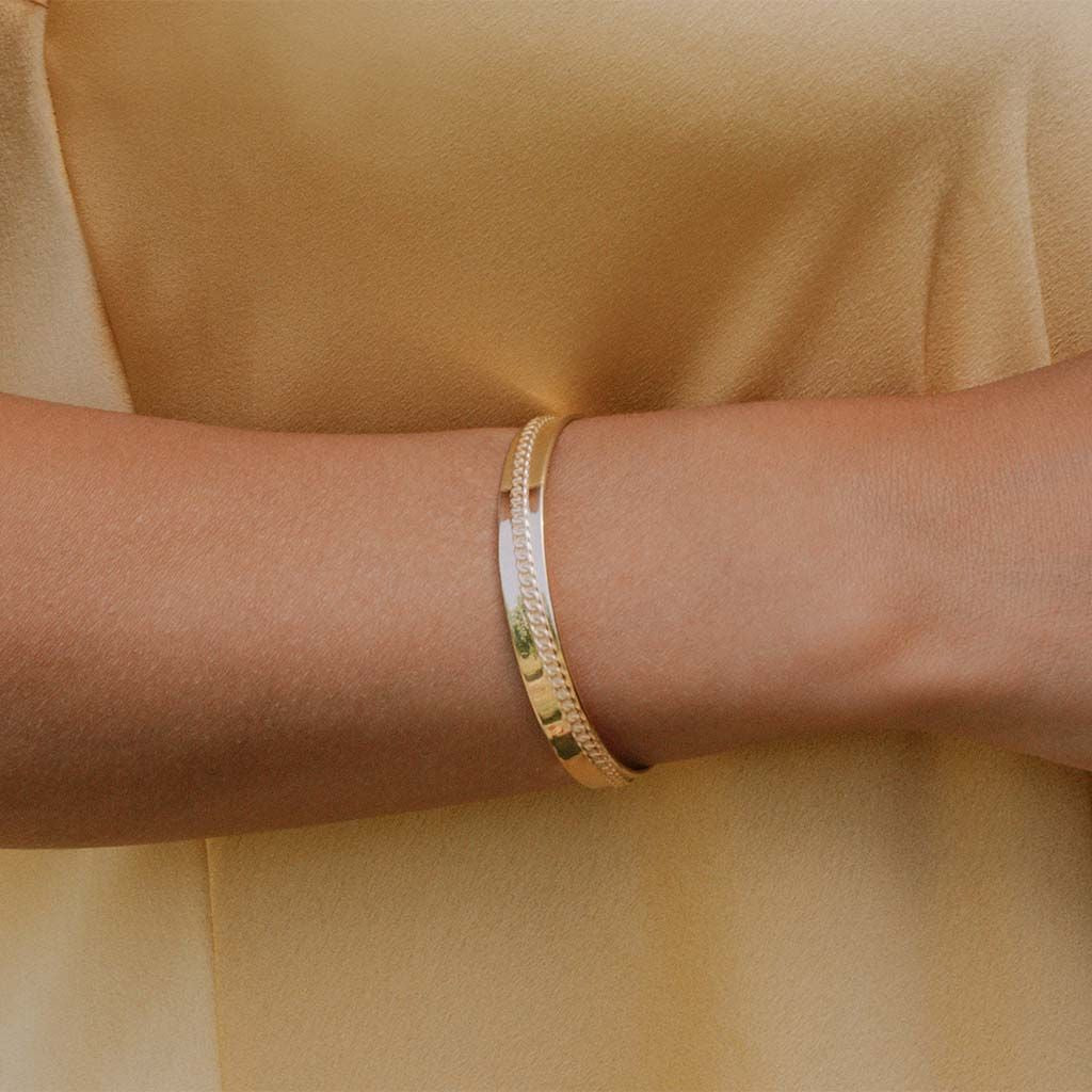 Bangle, Bella i förgyllt silver